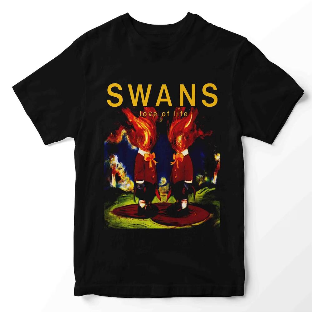 

Футболка унисекс Swans Band Love Of Life с коротким рукавом, полные размеры S-5XL DI529 XXXL