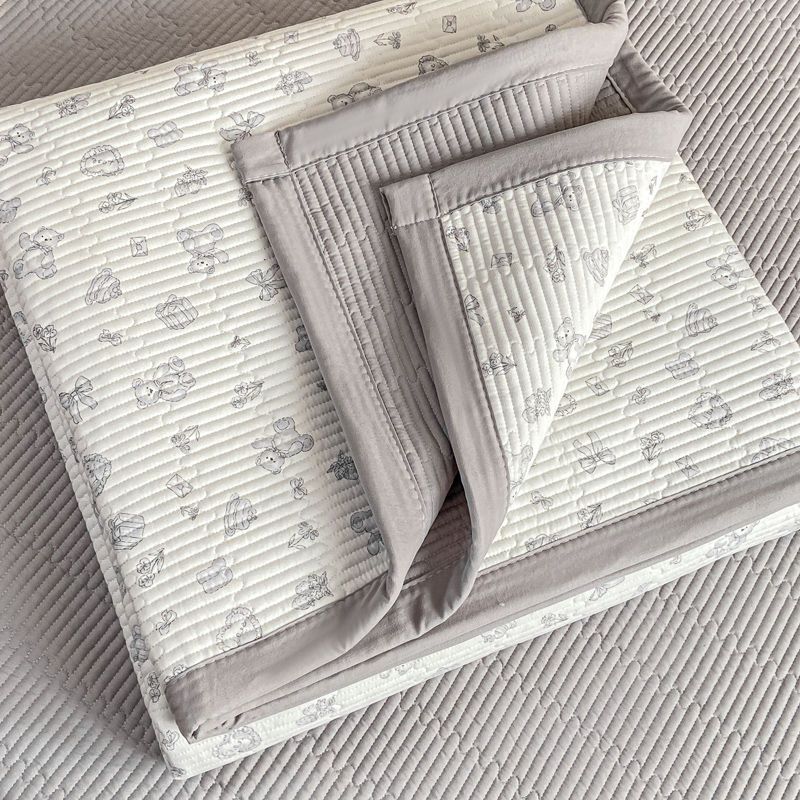 Doppellagiges Garn Gewaschene Baumwolle Bettdecke Beidseitig verwendbare Tatami-Matratze Baumwoll-Bettlaken Matratze