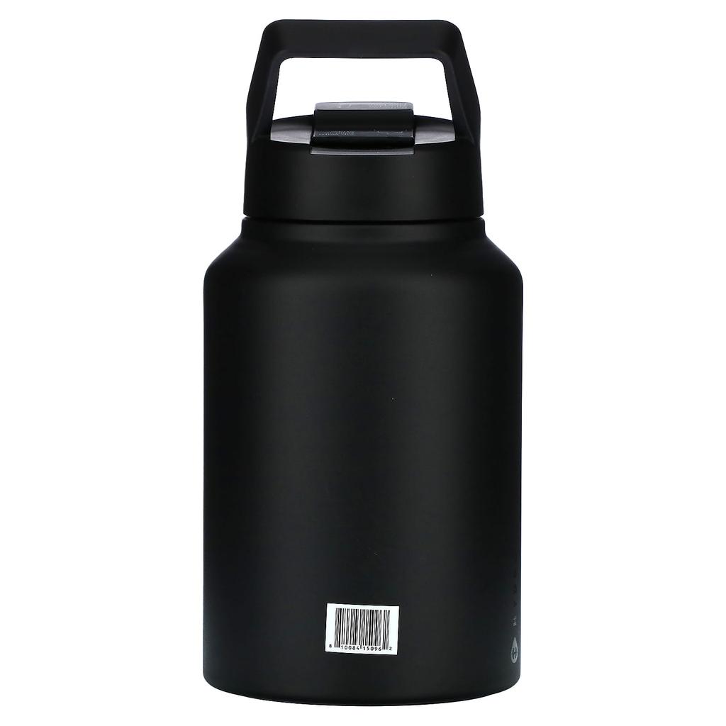 Stainless steel container, matte black, 64Oz