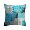 30X50/40X40/45X45CM Abstract Oil Painting Geometry Cushion Cases Yellow Blue Green Modern Abstract Art Pillows Case Sofa Pillows