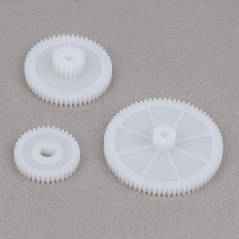 3 Pcs Plastic Gear Set With Wear Resistant Material And Precise Machining Perfect For Diy Robotics 3D Printer/Electronic Scale