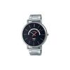 CASIOSTANDARD Series Classic Simple Exquisite Fashion 50 Meter Waterproof Quartz Movement Stainless Steel Strap Japanese and MTP-B105D-1AV