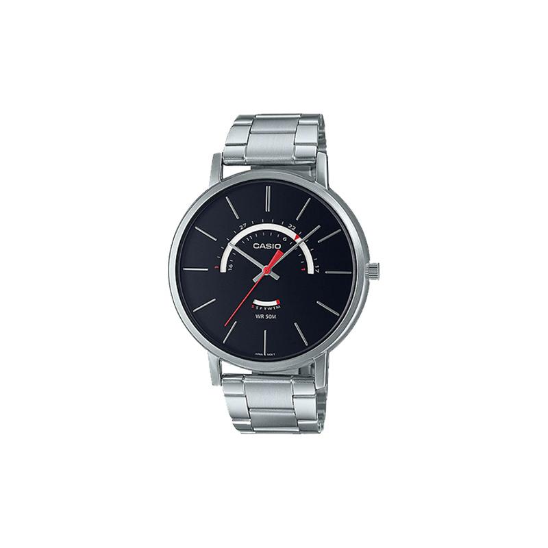 Casio CASIOSTANDARD Series Classic Simple Exquisite Fashion 50 Meter Waterproof Quartz Movement Stainless Steel Strap Japanese and MTP-B105D-1AV