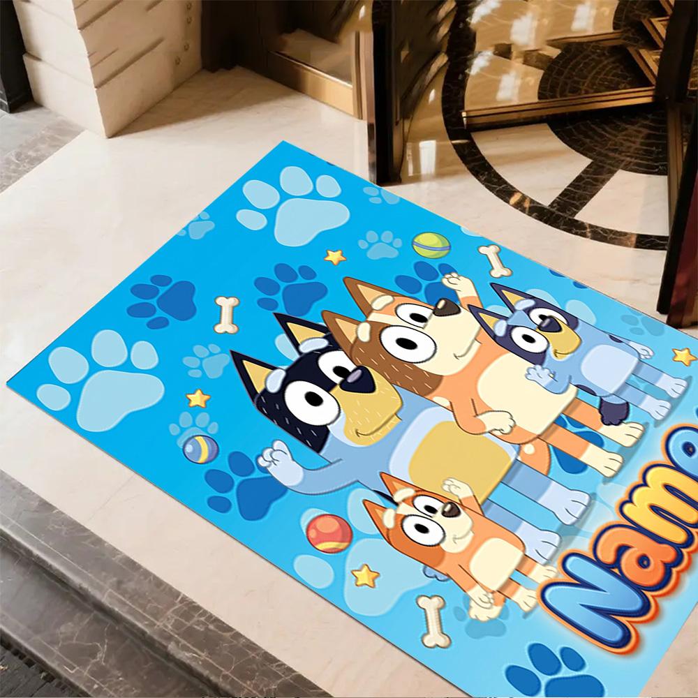 Space Pals Adventure Customizable Name Carpet Perfect for Outdoor Dining Room Entryway Bedrooms Antislip Carpet Office home decor Wedding Party Gift
