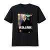 T-shirt da Uomo Detective Kojak Who Loves Ya Baby Cotone Nero retrò vintage Lavata Traspirante Elegante Unisex streetwear