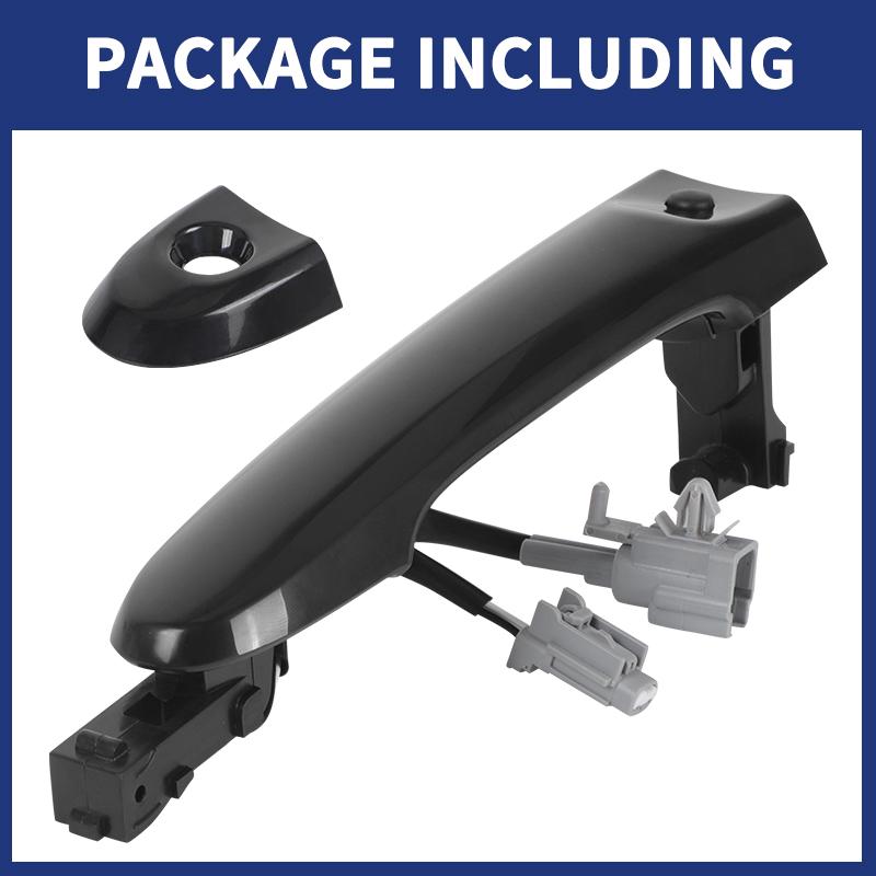 Exterior Door Handle Car Front Left Right Side Outer Door Handle For Nissan Juke 2010- 82644-1FA5A 80644-1FA5A 80640-3WC2A with Hole