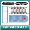 Para ZACO A10 Robot Aspirador Cepillo Lateral Principal Paños de Mopa Trapo Filtro Primario de Repuesto Accesorios