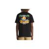 Vans Down Time T-Shirt Printed Round Neck Short Sleeve Men Tops Black VN000G64BLK