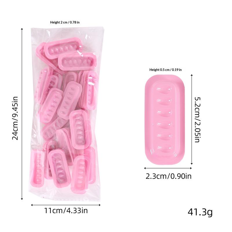 Eyelash Extension Glue Pad Disposable Pallet 100Pcs Adhesive Stand For Lashes Clean And Convenient For Makeup Studios