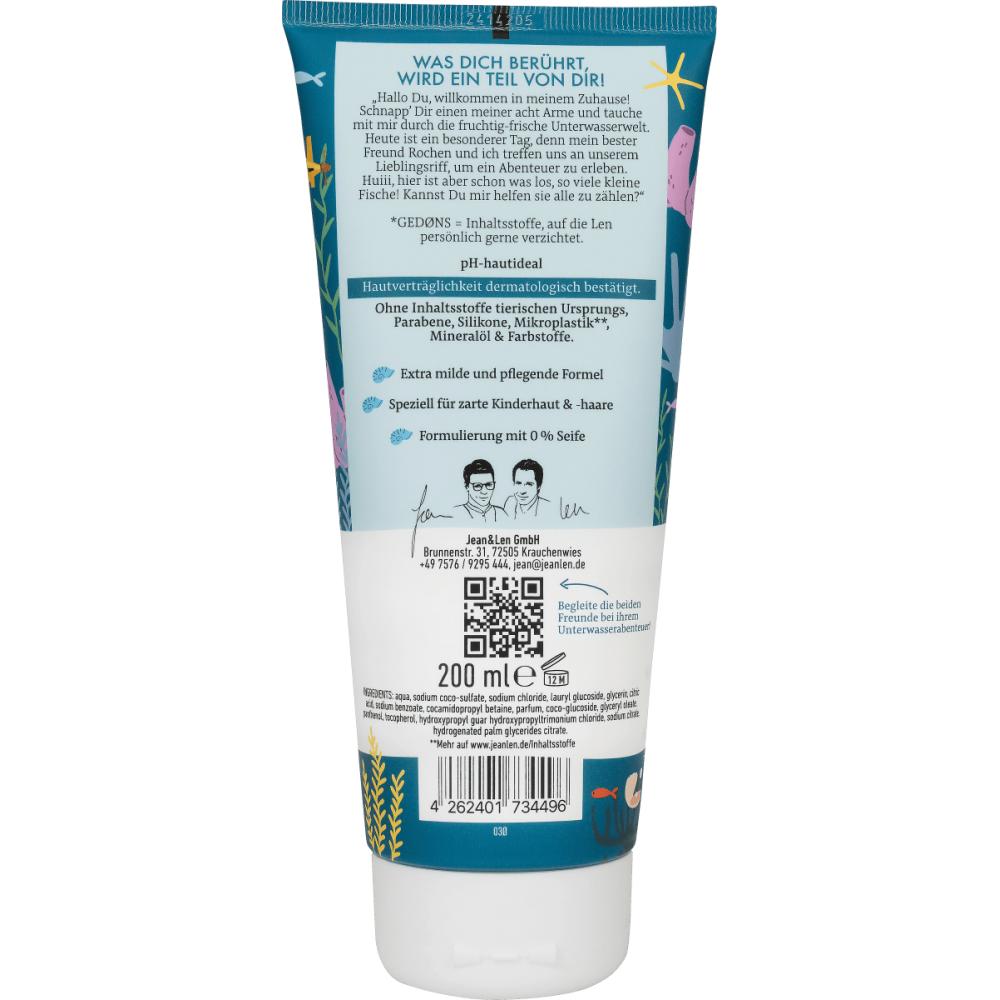 Jean&Len Kids 2in1 Shower & Shampoo Friends 200ml