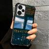 Aviation Aeroplane Pilot Cockpit Plating Phone Case For Xiaomi Redmi Note 14 15 Pro Plus 13 12 11 11S 11T 10 9S 9 5G Anti-Fall A