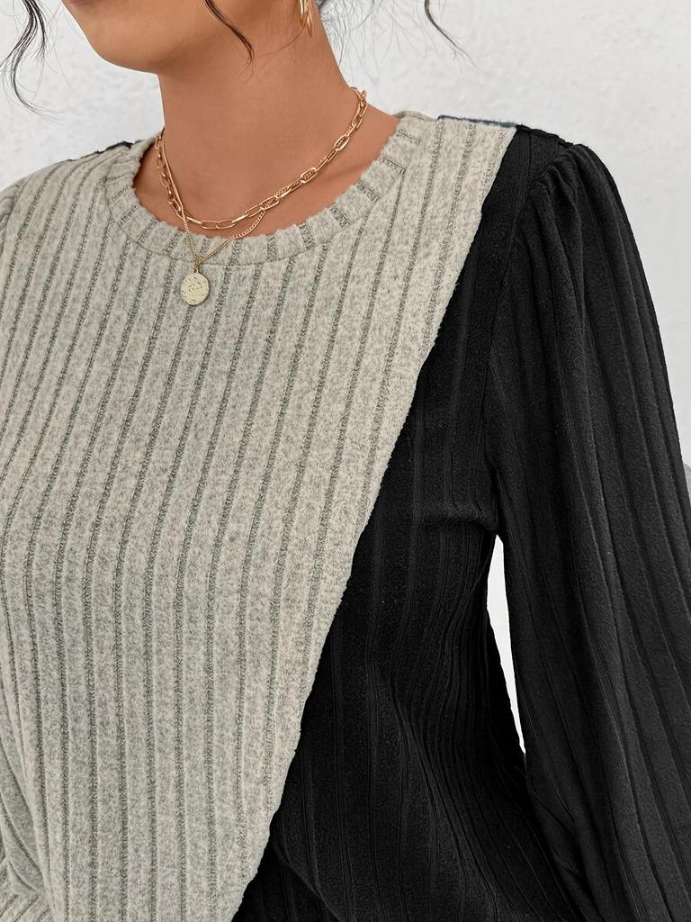 Women's European & American Two-Piece Long-Sleeve Pant Set for Autumn/Winter