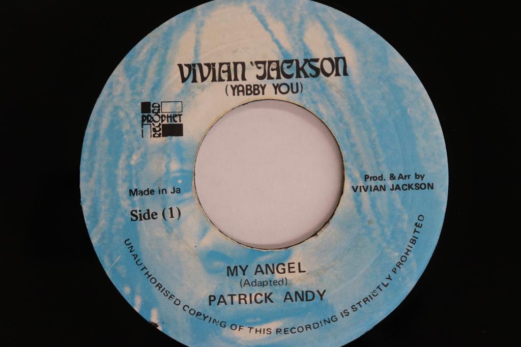 7inch Record PATRICK ANDY - My Angel NONE VIVIAN JACKSON Jamaica Reggae, Ska & Dub Used
