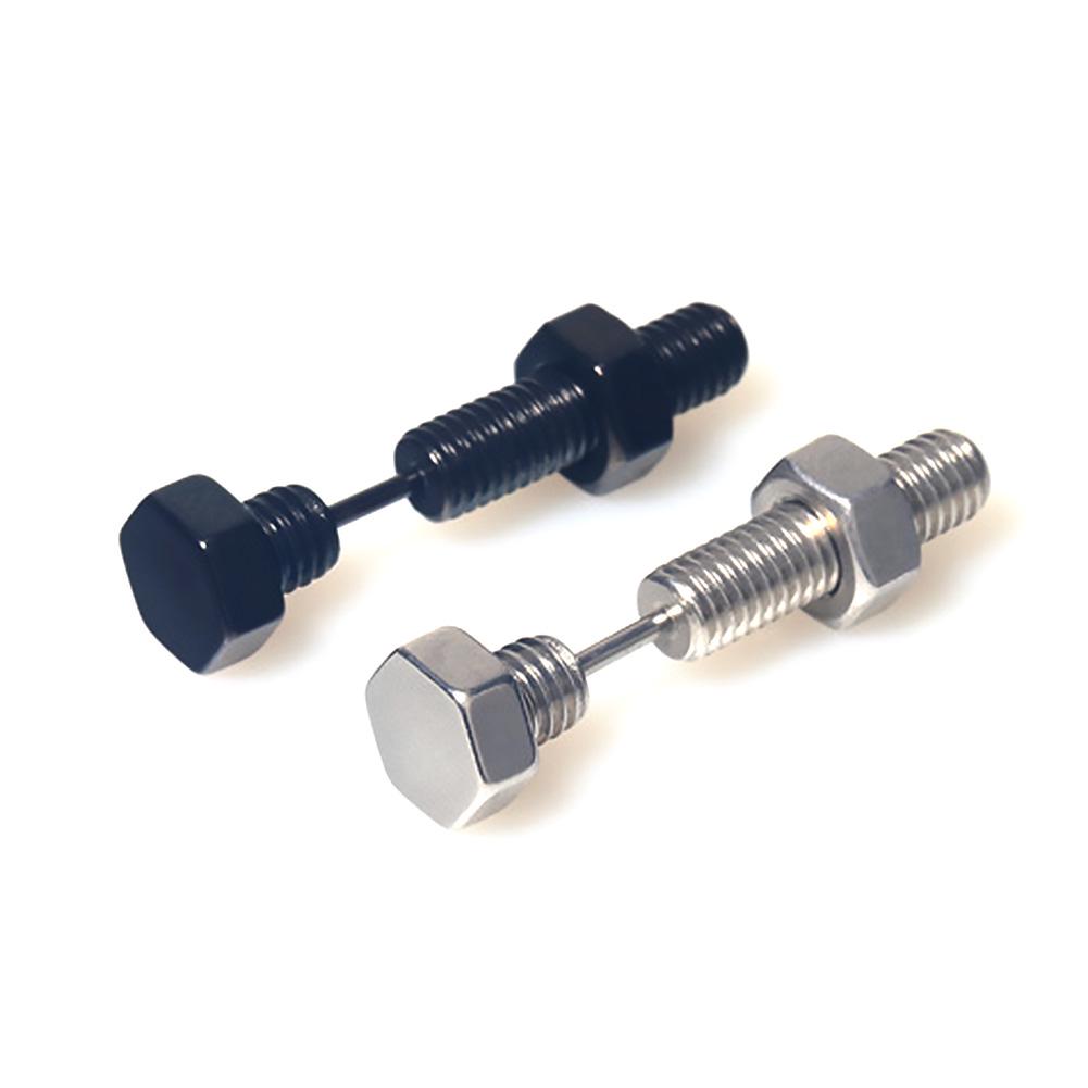 Stylish 1Pc Men Women Stainless Steel Screw Ear Stud Earrings Body Piercing Jewelry Jewelry Gift