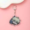 1/19Pcs Game Cartoon Danganronpa Acrylic Keychain Cute Backpack Pendant Funny Bag Charms Accessories Decoration Holiday Gifts