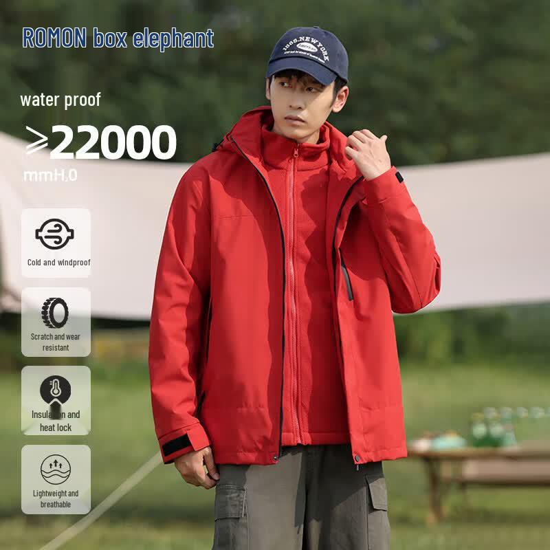 ROMON Unisex Outdoor Windproof Waterproof Jacket