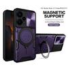For POCO F5 5G Case Magnetic Car Holder Ring Armor Phone Case For Xiaomi Poco F5 Pro F 5 F5Pro PocoF5 Slide Lens Protect Cover
