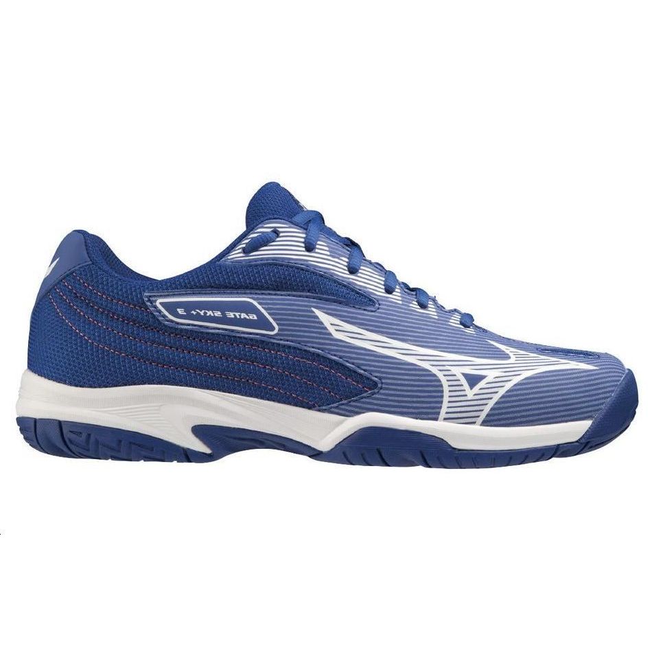 Mizuno Gate Sky Plus 3 Wide Surf the Web Unisex Sneakers Blue White Heat-Orange 71GA234026