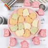 8Pieces Cookie Molds Halloween Biscuit Cutter Ghostly Shape Cookie Molds Baking Tool Suitable for Familys Gatherings