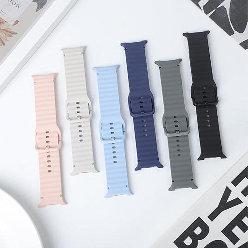 Straps for Samsung Galaxy watch 8 44mm 40mm 2 Pcs Belt Silicone Sport Wrist Bracelet Correa Galaxy watch 8 classic 46mm Bands