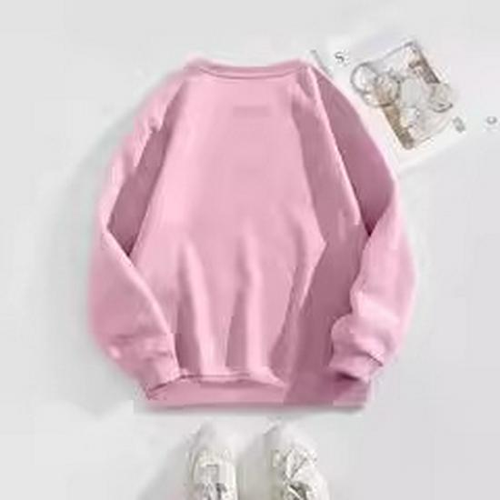 2024 Women's European & American Print Round Neck Sweater