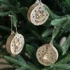 Xmas Ornament Glowing Pendant Hangging Christmas Tree Decorations  Home Decoration
