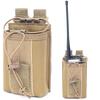 Molle Radio Holder Portable Walkie Talkie Pouch Case Radios Holster Bag for Two Ways Walkie Talkies Hunting Equipment