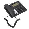 Home Desktop Corded Telephone LCD Display Hands Free Caller ID Alarm Clock Business Landline Telephone for Home Hotel