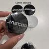 4pcs 20pcs 3D Metal 56mm Car Stickers For JAECOO Car Wheel Center Caps Emblem Refit Decoration Hubcaps Cover Styling Accessories