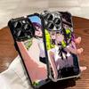 Anime Character R-Reze CSM Soft Phone Case For iPhone 15 16 17 Air 14 Pro Max 16E Plus 13 12 Mini Plating Anti-Fall Fundas