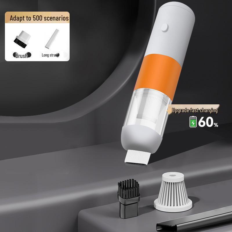 High-Power Portable Mini Cordless Handheld Vacuum Cleaner for Car and Home