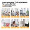 The New Smart Radiator Thermostat, Programmable Temperature Controller Valve, Works With Alexa, TRV Thermostatic Radiator Valve