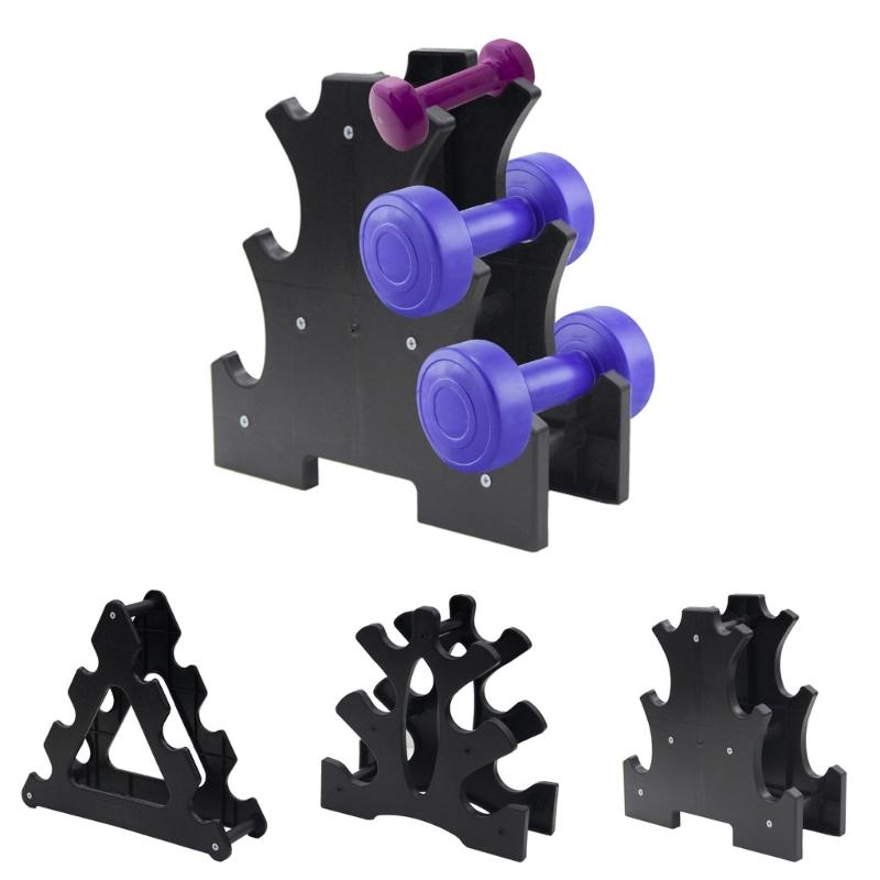 Dumbbell Rack Compact Dumbbell Holder 3 Tier Dumbbell Rack Stand Small Dumbbells Organizer Suitable for Office Gyms Home