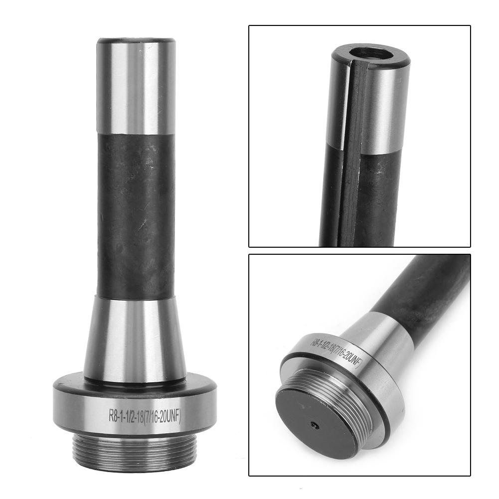 R8112"18(716"20UNF) Carbon Steel Boring Drawbar R8 Boring Shank Lathe Tool(British)