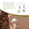 1 Pair Accessory Hanging Gifts Dangle Ear Pendants Milk Fashion Favors Party Funny Girl Tea Earrings Drops Food for Women