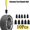 10Pcs/Set Vacuum Tire Repair Nails Car Motorcycle Biker Wheels Tire Repair Rubber Nail