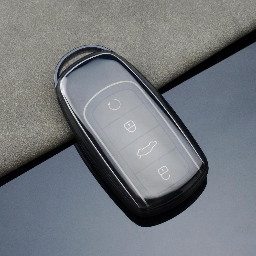Transparent Car Key Case Cover For Chery Tiggo 8 Pro Tiggo 8Plus New 5 Plus 7Pro Chery Tiggo 7 Pro Max Omoda C5 Protector Fob