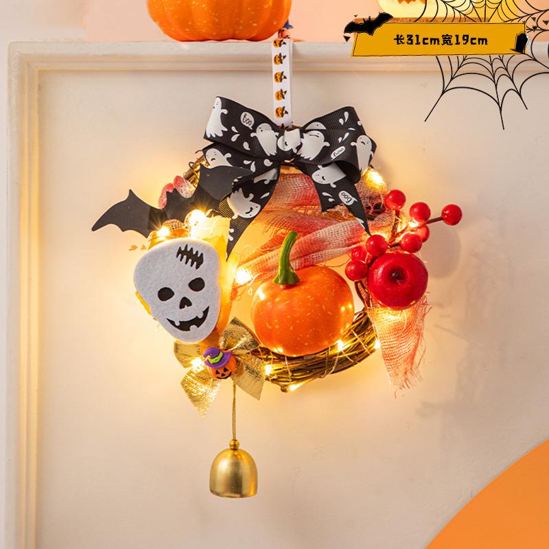 Halloween Jack-o-lantern Themed Dress-up Door Pendant Party Festival Scene Setting Atmosphere Props Pendant