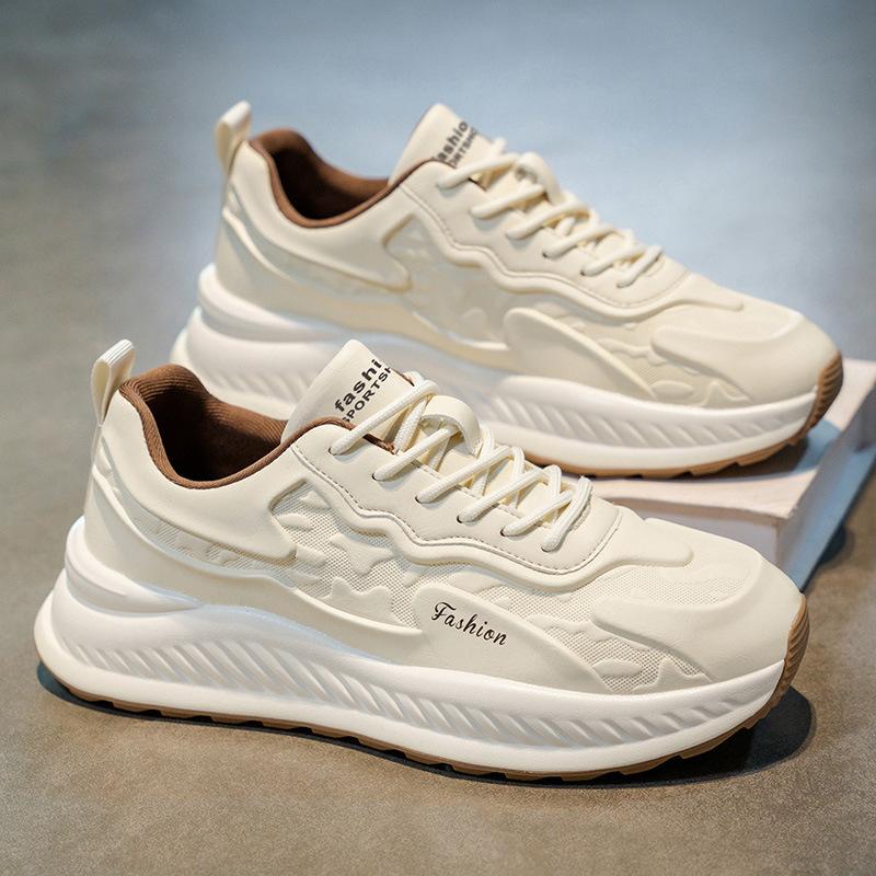 

Men s new summer men s shoes thick-soled heightened non-slip wear-resistant sports board shoes fashionable casual trendy shoes 39