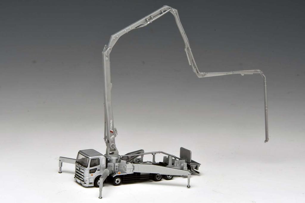 TOMYTEC The Truck Collection Truck Collection Concrete Pump Car Set B Diorama Supplies