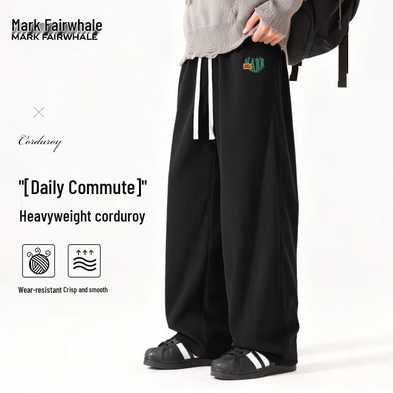 Mark Fairwhale Men s Corduroy Straight-Leg Casual Pants 3XL