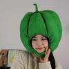 Creative Fruit and Vegetable Hat Playful Pullover Cap Potato Nutrition Month Hat  Kids Adults