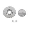 MOTO4U For BMW K1100 K100 K75 K75S K1 Motorcycle Accessories Fuel Tank Cap Cover CNC Aluminum Gas Cover Chrome Cafe Racer