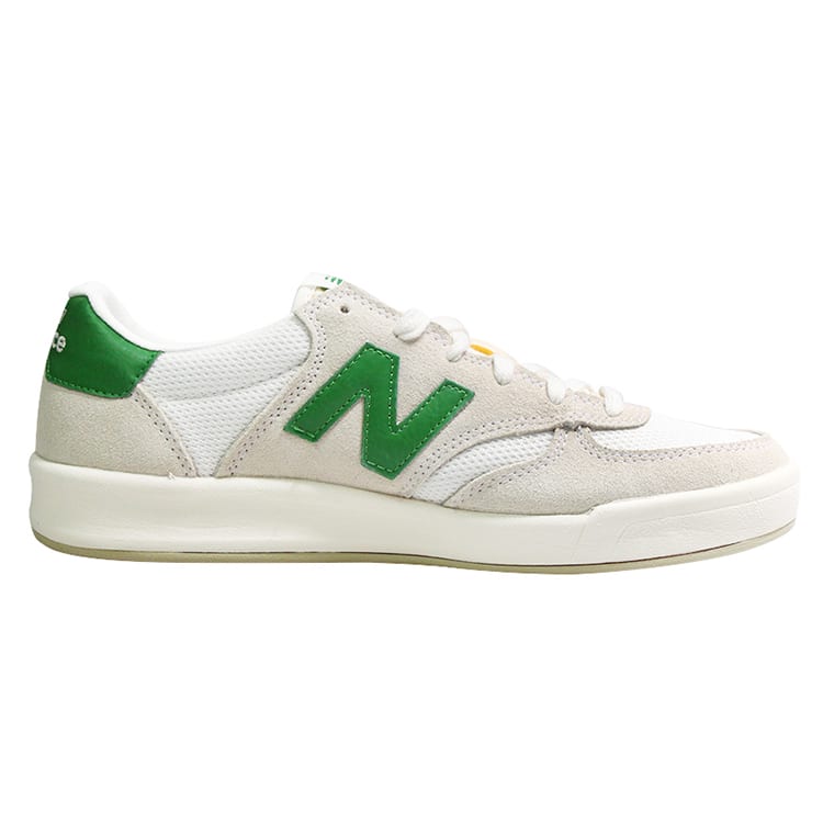 New Balance 300 Series Retro Low Tops Casual Skateboarding Shoes Unisex White Green CRT300CK