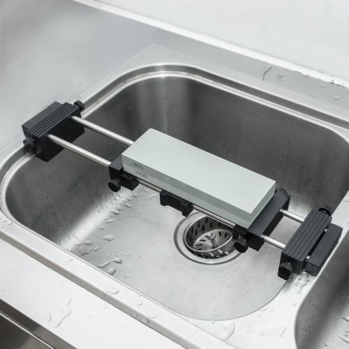 HFS (R) Adjustable Whetstone Stand for Knife Sharpening, Sharpener, and Universal Whetstones, 415x105x52mm