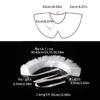Victorian Ruffled Neck Cuff False Collar and Faux Wrist Cuffs Set for Halloween Costumes and Historical Role Play Event