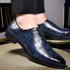 Pantofi de piele italiană pentru bărbați Pantofi formali de afaceri de modă Mocasini de designer Pantofi brogue de gală pentru bărbați Pantof Oxford clasic casual