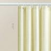 Thickened Jacquard Waffle Shower Curtain Pure Color Waterproof Bathroom Partition Easy Install Privacy Screen