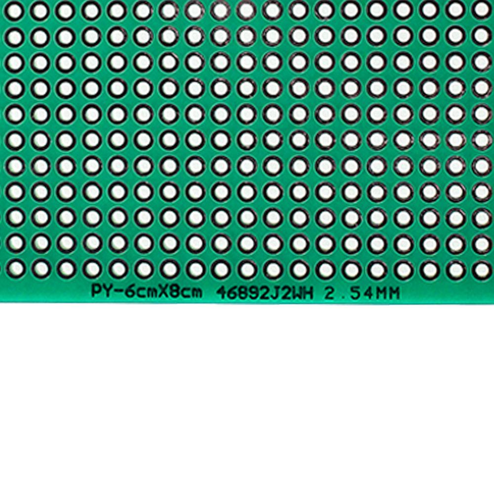 5PCS PCB Board Single Side Prototype Board 6*8CM Green DIY Universal Circuit Boards Kit
