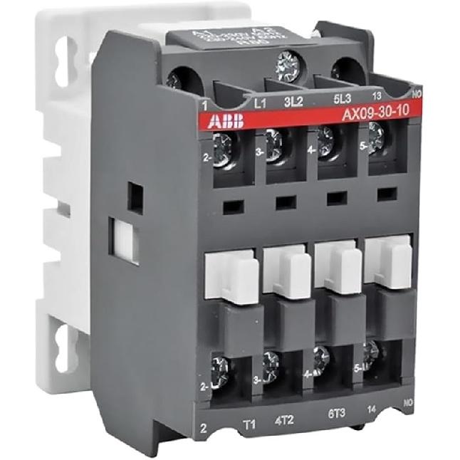 AX09-30-10 AX09-30-01 9A AC Contactor AX09-30-10 AX09-30-01 Coil Voltage AC220V AC110V AC24V AC380V (Color : AX09-30-01 AC220V)